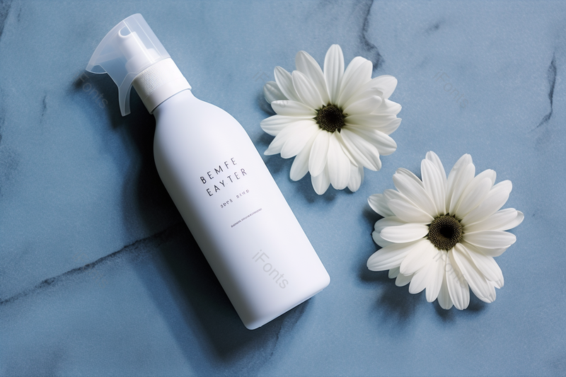 护肤品和白色大花广告背景图,高清,摄影图,摄影图片,图片大全,摄影图免费下载